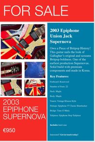Epiphone Supernova 2003