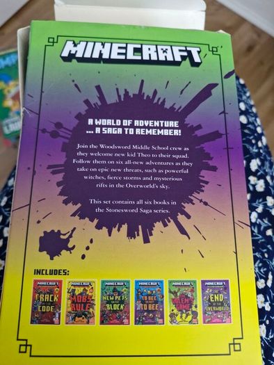 The Stonewords Saga Minecraft set of books