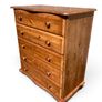 Chest of Drawers and Bedside Locker - Pine Image 3
