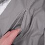 Annette Gortz Grey High Neck Asymmetric Zip Lightweight Hooded Utility Windbreaker Jacket 12-16UK/40-44EU Image 7