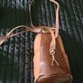 Ladies small rucksack/handbag leather Borgo Cavalli Italian Image 6