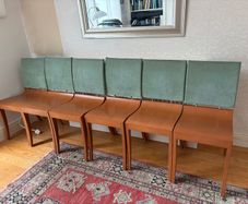 6 Dining Chairs-Finn by Ligne Roset, France