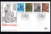 1976 Great Britain The 500th Anniversary of Bookmaking Commemorative Stamps Addressed Royal Mail Addressed First Day Cover (FDC)
