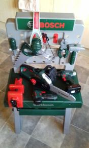 Childs Bosch Workbench and Power tools reduced to 100 euro