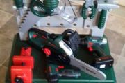 Childrens Bosch  Workbench and Power tools