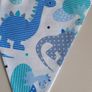 Dinosaur buntings . Blue and pink Image 7