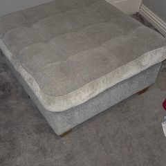Large Square Footstool