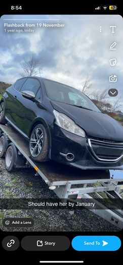 Peugeot 208 gti for breaking