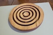 Wooden bearing maze