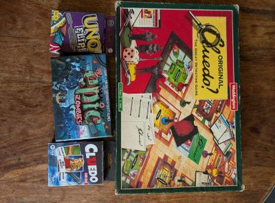 Selection of board games