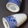 Churchill Blue Willow Salt   Shakers Image 4
