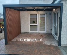 Aluminium pergola