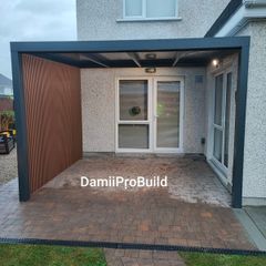 Aluminium pergola