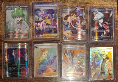 Full art trainer pokemon card bundle