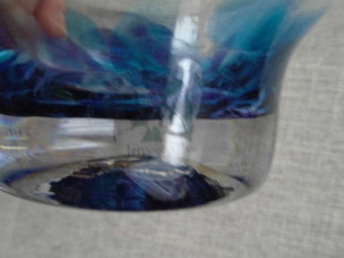 Jerpoint glass bowl,Glass,Gift.Home decor, Handmade glass bowl,Coloured glass