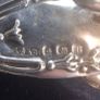 Hallmarked antique silver set Image 6