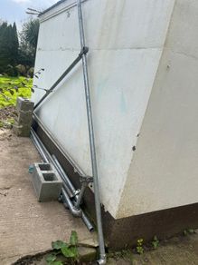 steel goal posts