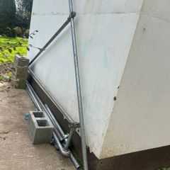 steel goal posts