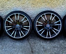 R19 5X120 BMW 706M alloy wheels with tyres