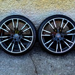 R19 5X120 BMW 706M alloy wheels with tyres