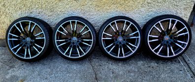 R19 5X120 BMW 706M alloy wheels with tyres