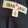 Fran & Jane navy midi lace dress Image 3