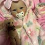 REBORNS BY LAURA.  Introducing Baby Stacey.  3 1/2 lbs in weight Reborn Doll.  Welcome to View Image 4