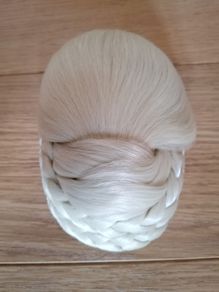 Hair Piece in Blond BUN NEW