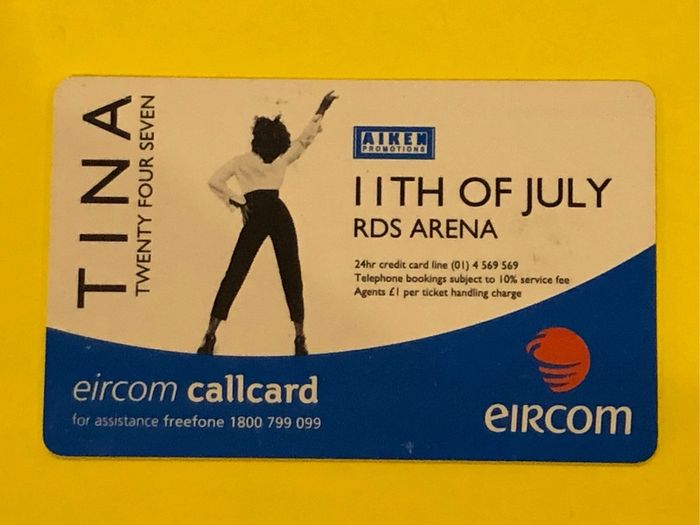 Callcard 1276 Tina Turner