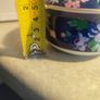 Vintage Otagiri Trinket Box Blue Gold trim Round Floral Fraser Collection Japan Image 3