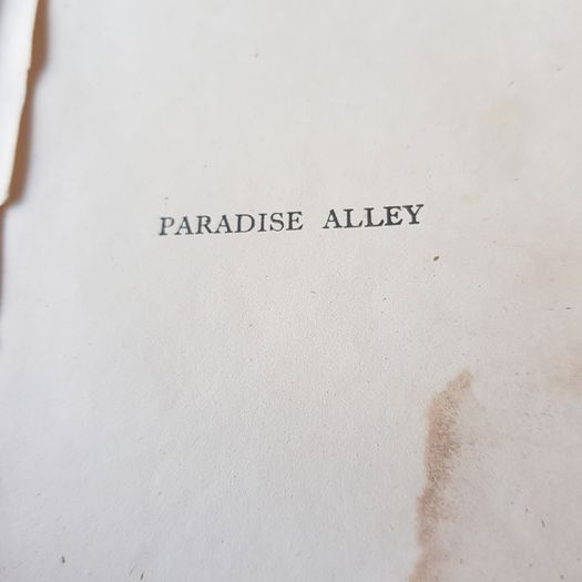 Paradice Alley by John D SHERIDAN.1946.