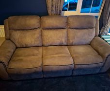 3 seater electric recliner sofa
