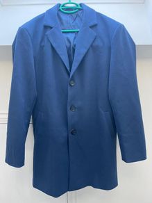 Mens blue overcoat - smart casual