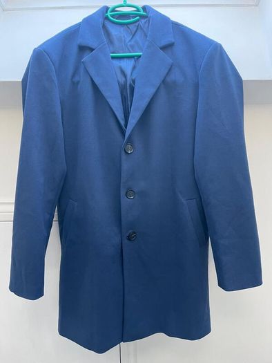 Mens blue overcoat - smart casual
