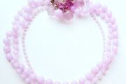 Vintage 50s Floral Cluster Choker necklace