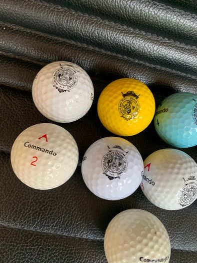 9) Commando Golf balls