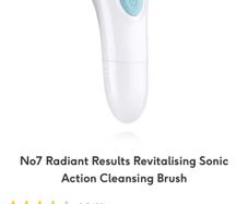 No7 Radiant Results Revitalising Sonic Action Cleansing Brush