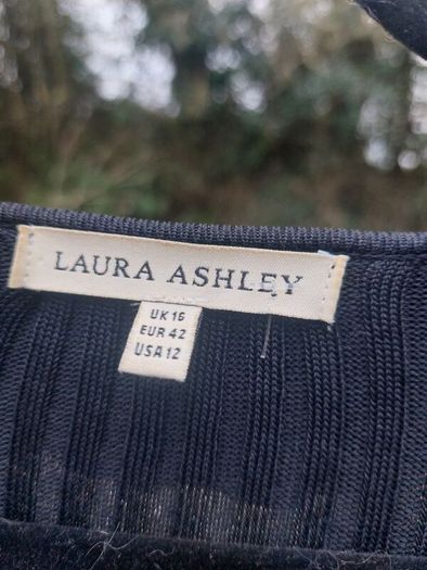 Laura Ashley black cardigan (free post)