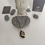 Charming Small Hematite Beads Chain Jewelry Black Tourmaline Elegant Pendant Necklace Image 4