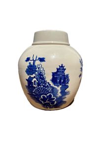 Willow Pattern Ginger Jar