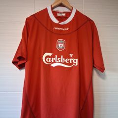 Liverpool Jersey. Official Reebok Mens Home Jersey From Season 2002 To 2004. Authentic Original From 2002. Not A Modern Day Remake.