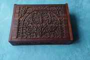Indian hardwood jewellery box