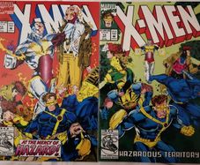 X-Men #'s 12 & 13 1st Appearance Hazard (1992)