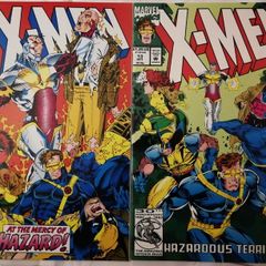 X-Men #'s 12 & 13 1st Appearance Hazard (1992)