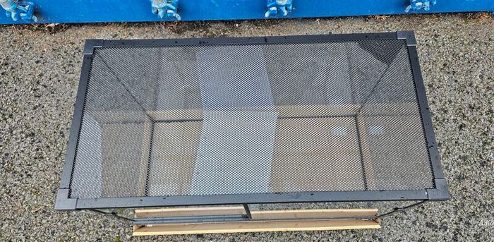 Glass Terrarium with Mesh 60x30x40