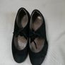 Ecco Black Nubuck Shoes Size 5 Image 2