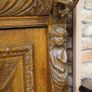Victorian Oak Buffet Cabinet c. 1890 Image 10