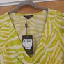 Bibi Lime Zebra Dress.  S. XL - 16. B.N.W.T.  (House Of Fraser) Image 4