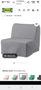 Ikea chair bed