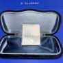 Gucci Glasses Sunglasses Case Hard Shell Blue Velvet Image 2